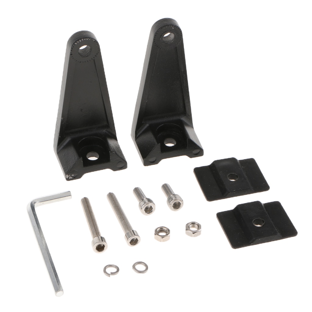 Universal Fit Side Brackets For Mounting Double Row Straight