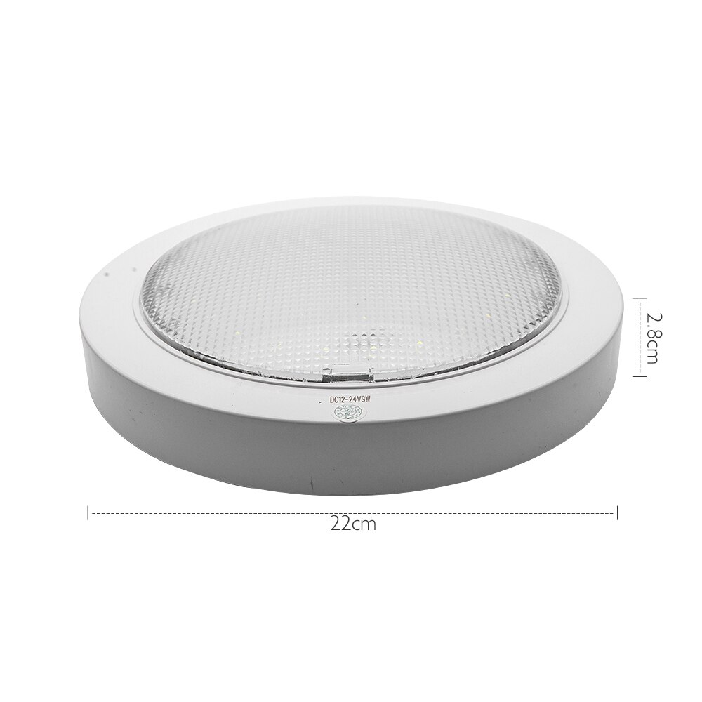 Warm Wit Led Interieur Plafond Cabine Spot Light Voor Caravan Camper Boot Licht