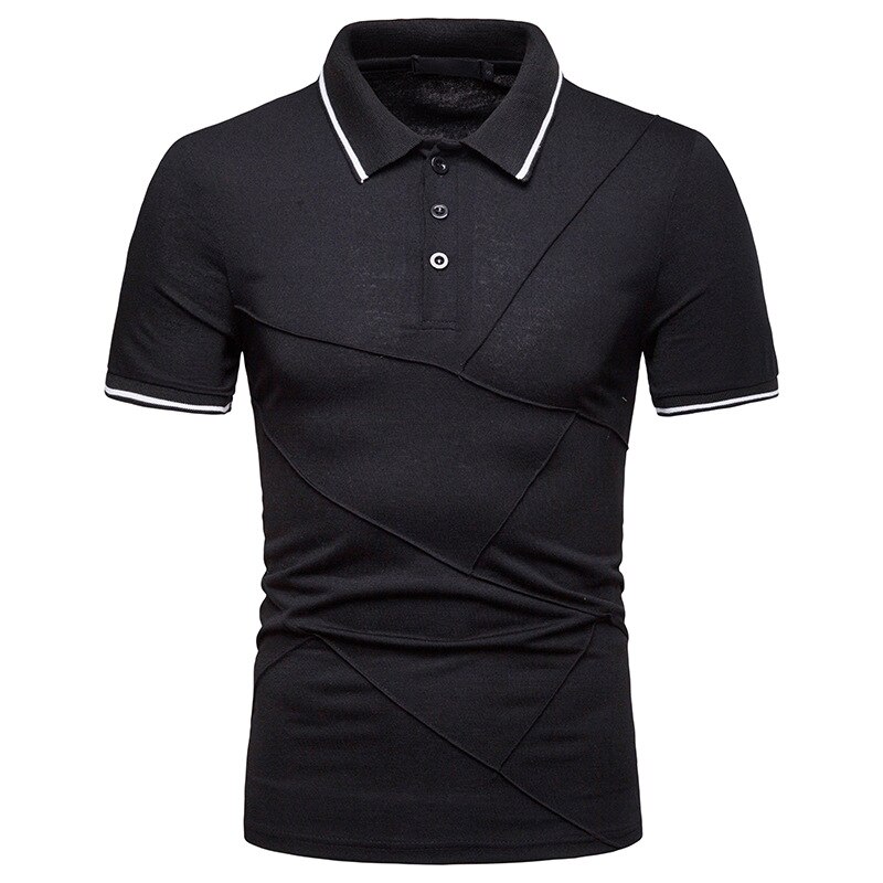 Smart Casual Men Shirt Men Business Casual Solid Male Short Sleeve Shirt