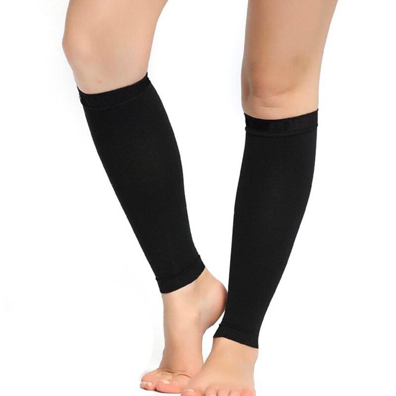 Conjunto de calcetines elásticos de plástico para piernas, moldeador de muslos