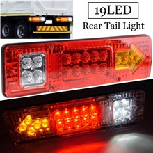 Pc Achterlichten Licht Lamp 12V 19-Led Voor Auto/Trailer/Vrachtwagen Brake Reverse