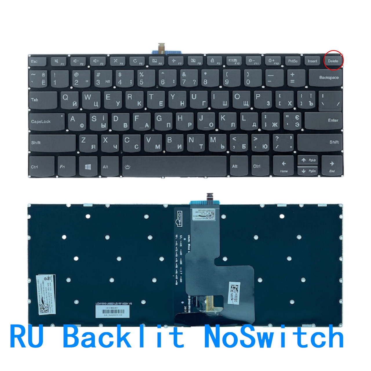 nas RU SP UK AR BR Podświetlana klawiatura robić Lenovo IdeaPad 320-14 320-14ISK 320-14IKB 320-14AST 320S-14IKB 330-14 V330-14 V130-14 120: żółty