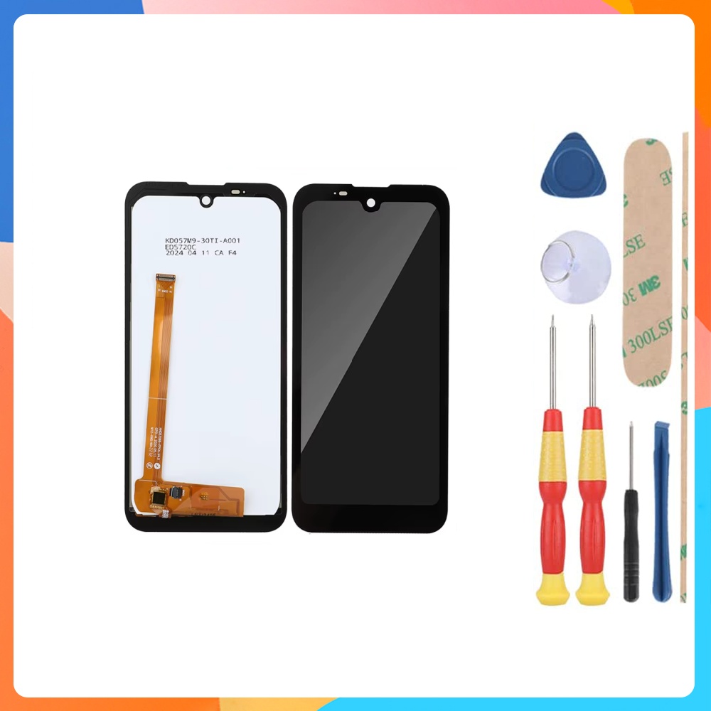 robić Doogee S40 S40 zawodowiec S41 S51 S55 S58 zawodowiec S59 zawodowiec S60 S61 S68 zawodowiec S70 S88 zawodowiec S89 S96 zawodowiec S98 S99+ Wyświetlacz LCD + ekran dotykowy: Kości słoniowej