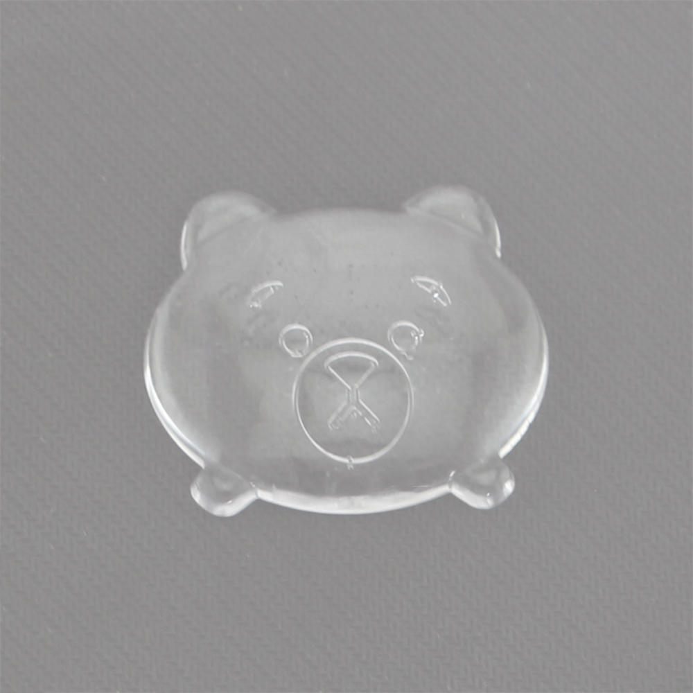 1pc PU Waterable Transparent Door Handle Bumpers Safety Shock Absorber Door Stoppers Wall Protection Security: C