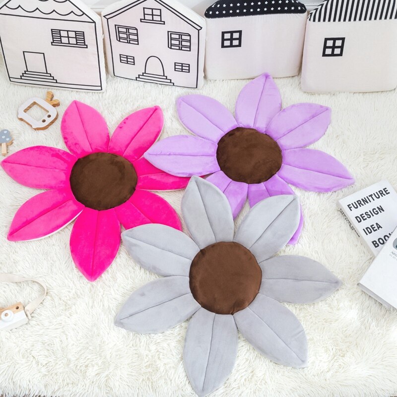 Baby Shower Bath Tub Flower Pad Infant Newborn Saf... Grandado