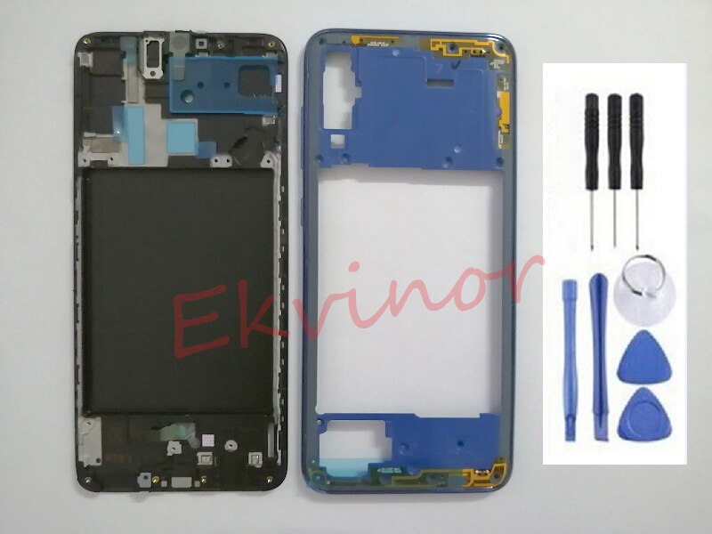 Quadro do meio para Samsung Galaxy A70 A705 mid-defletor casa estrutura de chassis e peças de reposição