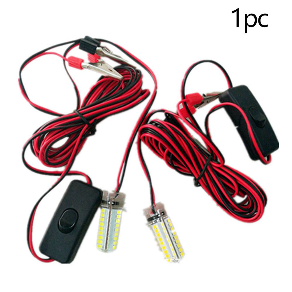 Under Water 60 LEDs Prawns Night Attract Brightness Finder 360 Degree Boat Squid Fishing Light Lamp Krill Portable Submersible