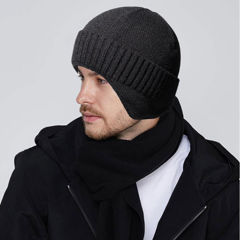 Bonnets de Ski à la pour hommes et femmes, en tricot, pour l'extérieur, extensibles, décontractés, doux et chauds, hiver