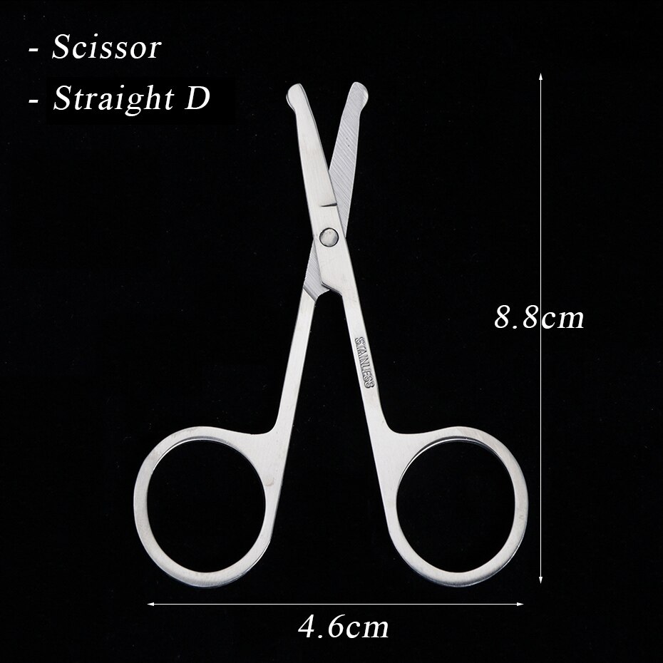 1pcs Chameleon Nail Scissors Stainless Steel Curved Crane Cuticle Cutter Eyebrow Hair Scissor Trimmer Nippers Makeup Tool BE1519: S07