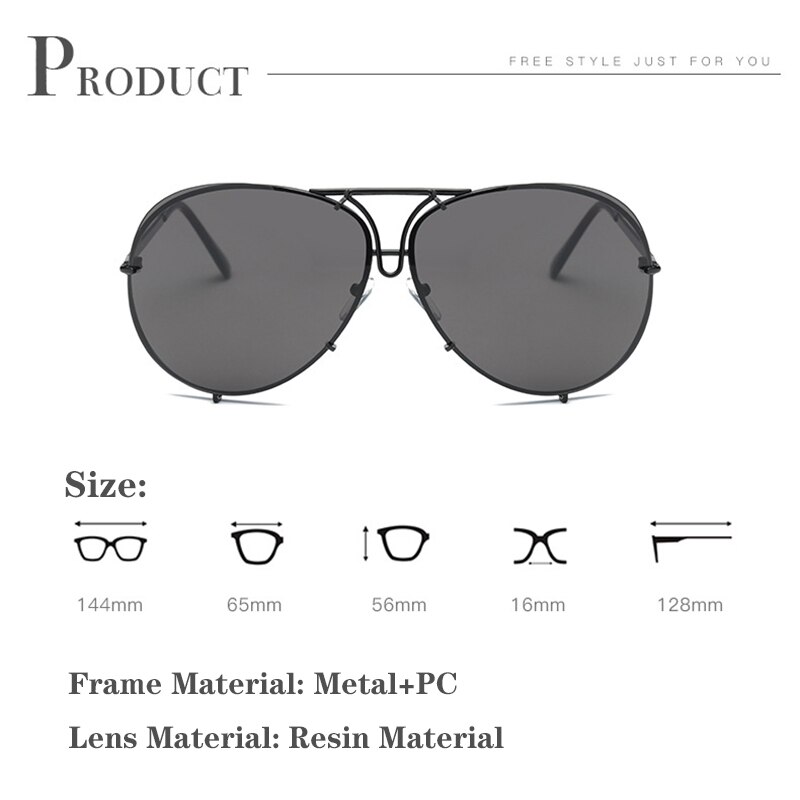 UV400 Anti-glare Metal Frame Sunglass Outdoor Driver Mirror Sun glasses Fishing For Male Female Driver Goggles Eyewear In Car