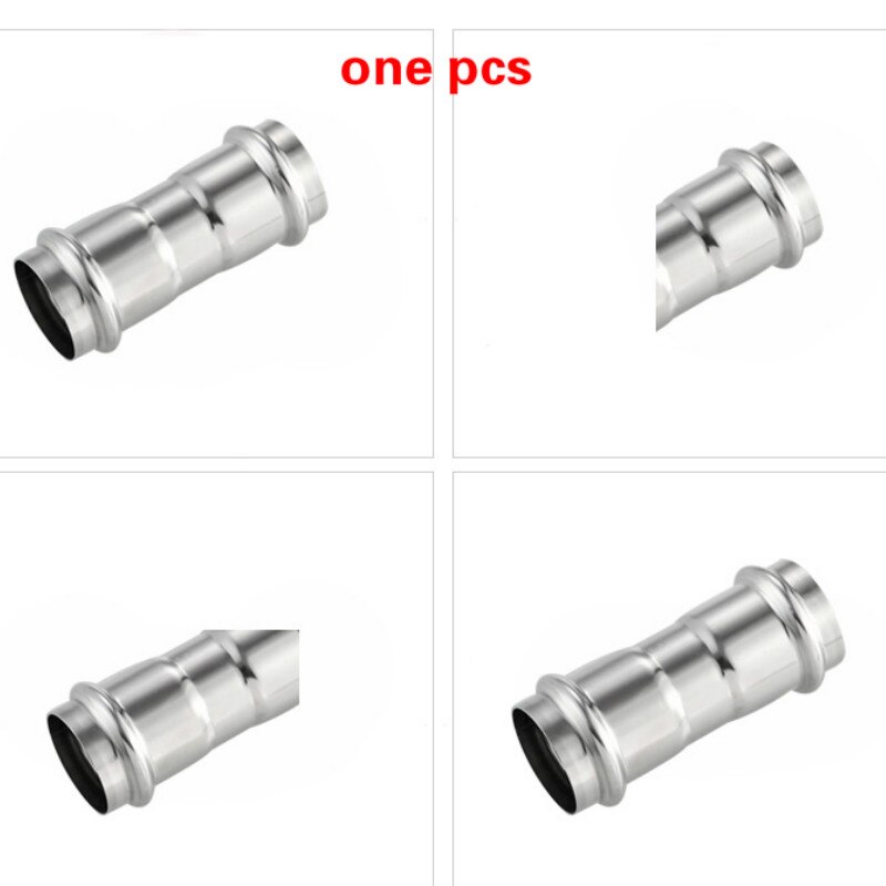 stainless Steel Straight Conversion Adapter Fittins 304 SS Pipe Fitting Tube DN15 sanitary quick-connect Straight pipe fittings