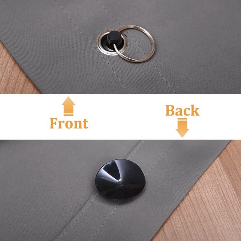 Blackout Blinds - Portable Window Curtains,Easy to Install with Suction Cups for Home&Travel,51X78 In,Gray,1 Panel