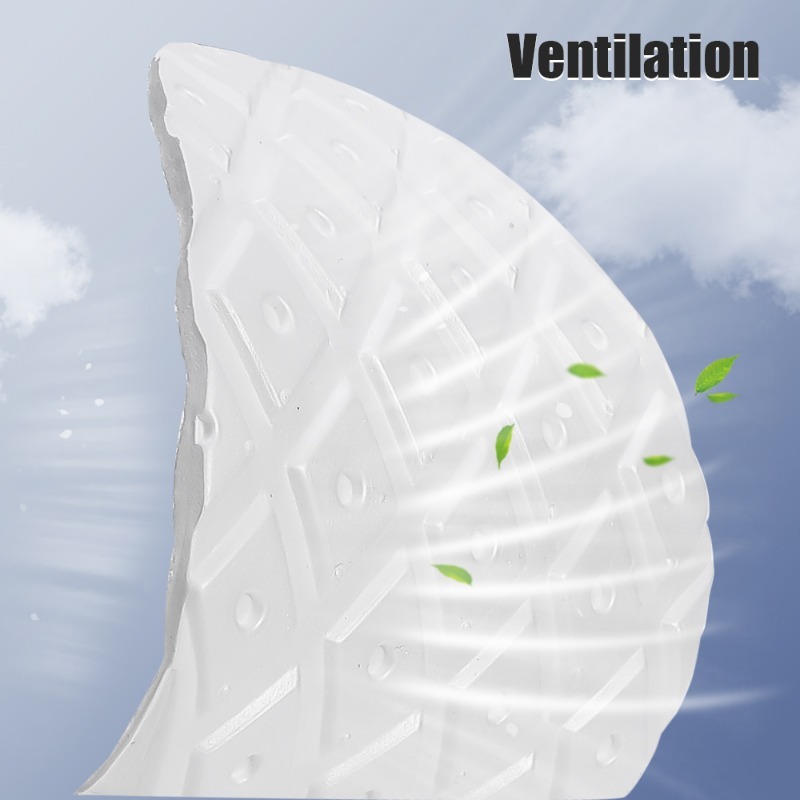 Latex Memory Foam Insoles for Men'S Soft Foot Support Shoe Pads Soft Breathable Orthopedic Sport Insole Feet Care Insert Cushion