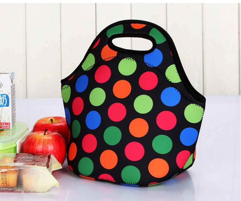 Waterdichte Lunch Tas voor Vrouwen kinderen Mannen Cooler Lunchbox Tas Tote canvas lunch tas Isolatie Pakket Draagbare: style2