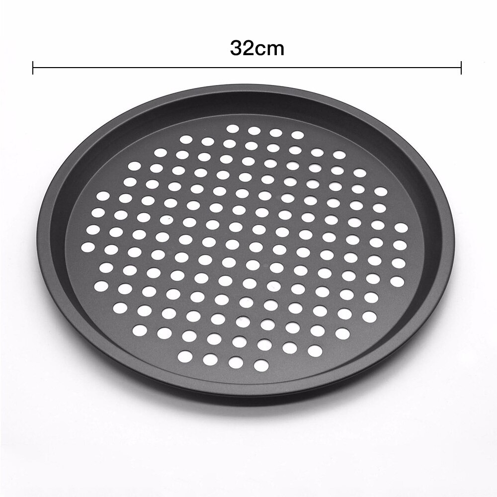 Pizza Bakken Pan Non-stick Pizza Stenen Pizza Pan Pizza Bakken Pan Tray Mesh Lade Plaat Keuken Accessoires Bakken gereedschap