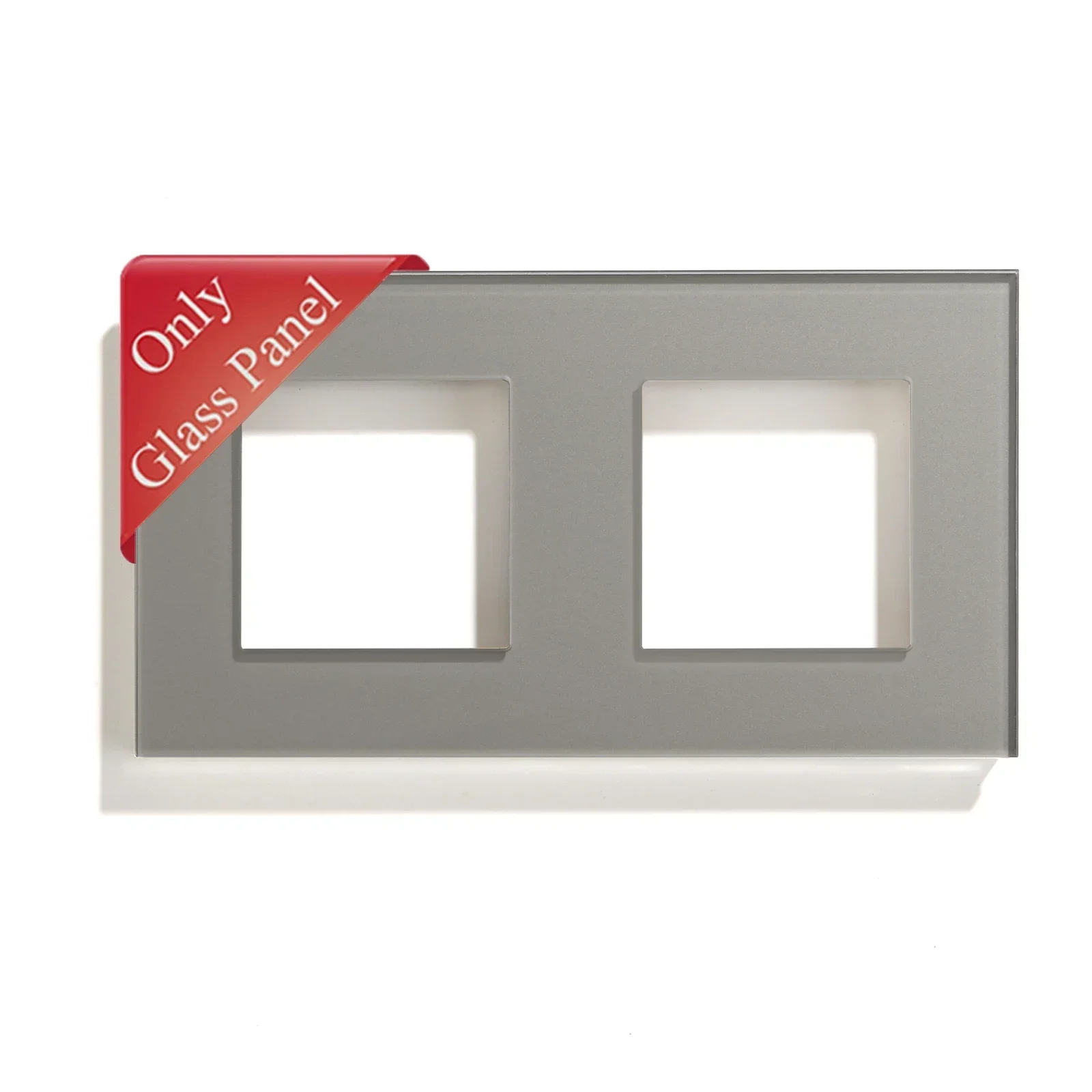 Bingoelec glassbryter stikkontakt med glassbryter med wifi stikkontakt veggkontakter lysbryter usb  rj45 kat 6 grå gjør-det-selv funksjonsdeler: type 12