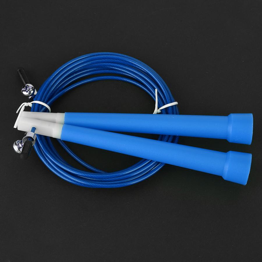 3meters Fitness Jumping Rope Adjustable Steel Wire Skipping Jumping Rope Fitness Training Workout Competition Skipping Rope