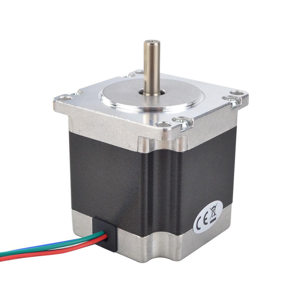 Nema 23 stepmotor 1.26nm 56mm kropslængde 2.8a 23 hs 5628 stepper 178.04oz. in nema 23 motor 6.35mm aksel til cnc router