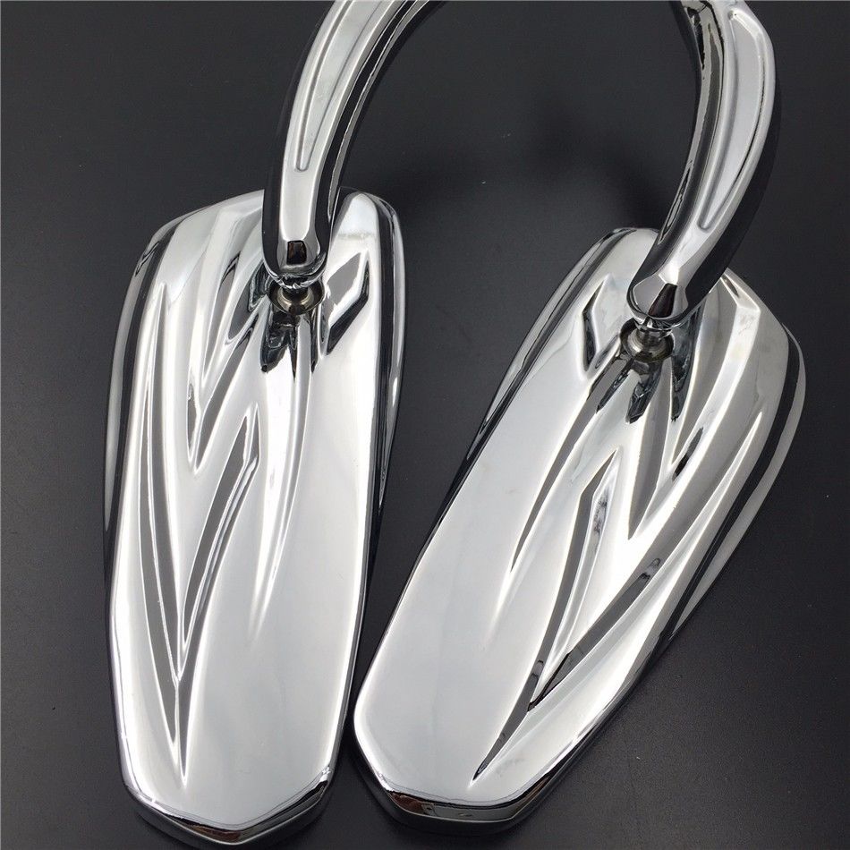 Motorcycle Rear View Side Rearview Mirrors For Harley Davidson 1982-Later FLHTC FLHR Road King FLSTC FXDB Dyna XR1200 XL883/1200