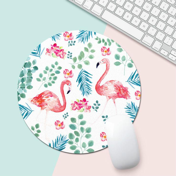 Flamingo Office Desk Mat Office Desk Accessories Set Office Desk Organizer School Supplies Mouse Desk Tools: Flamingo1