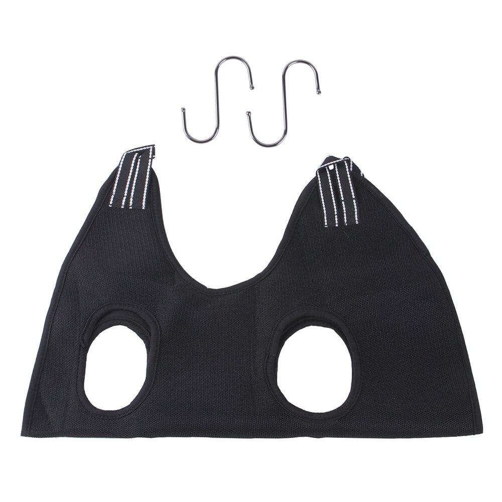 Puppy Dogs Cat Grooming Hammock Harness Dog Hammock Restraint Bag with Nail Clippers/Trimmer Nail File Ear/Eye Care Pet Supplies: Black / M