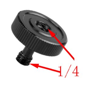 10pcs/lot 1/4" to 3/8" 5/8 Male to Female Double Layer Thread Screw Mount Adapter Tripod Plate Screw for Camera Flash Tripod Mic: G