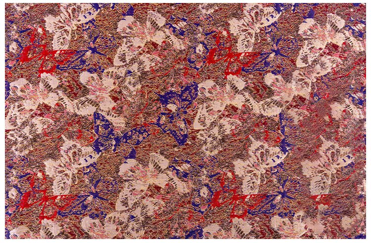 Let luksustøj stof jacquard satin stoffer symaterialer til kimono eller hjemmetekstil sengetøj og satinkjoler: 2 / 100 x 145cm