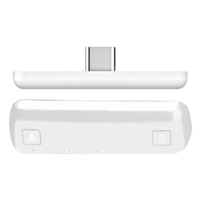 GuliKit Route Air Bluetooth Wireless Transmitter Adapter For N-intendo Switch 28TE: White