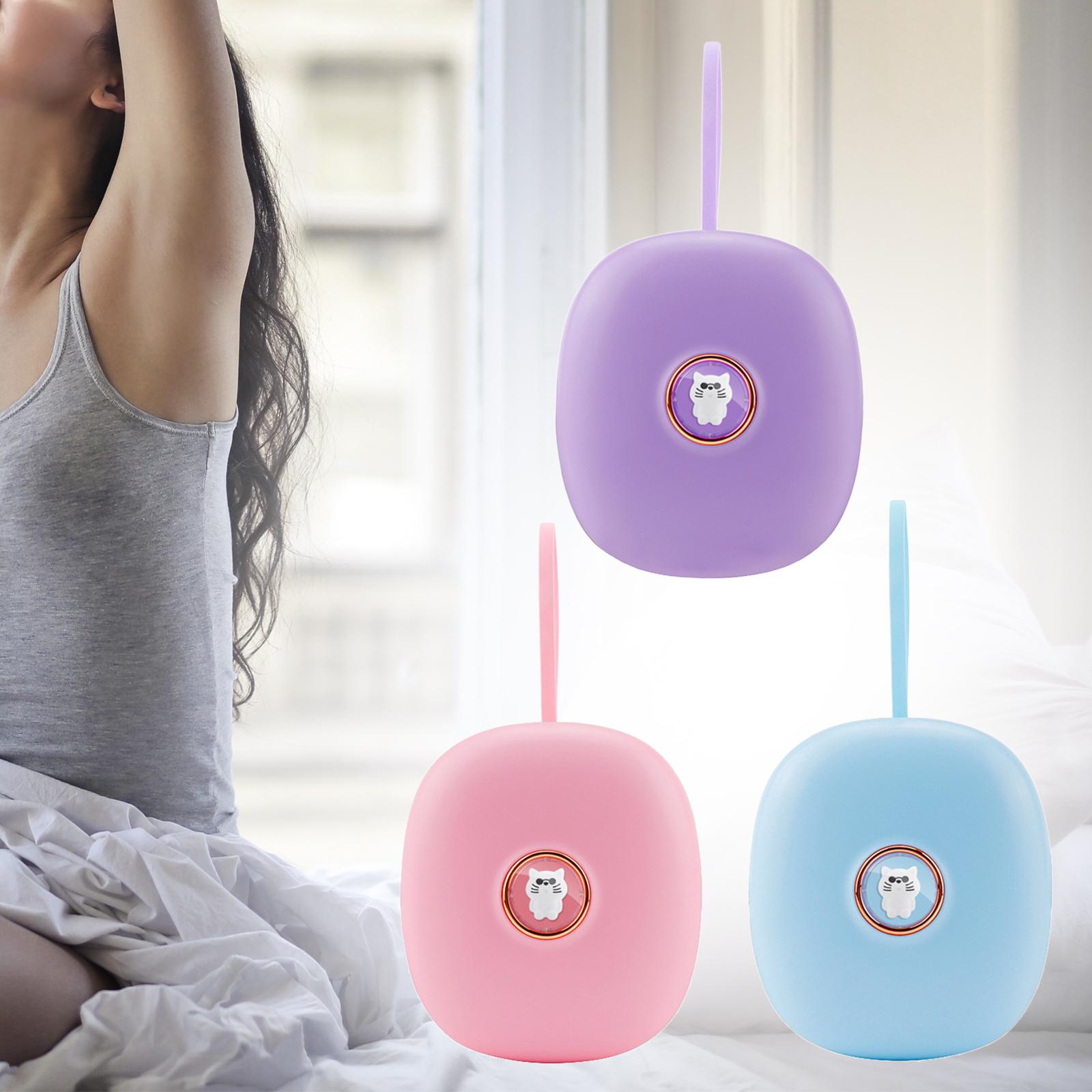 Vibrating Alarm Clock under Pillow Adjustable 3 Levels of Vibration Bed Shaker under Pillow Portable for Deaf Hearing Impaired