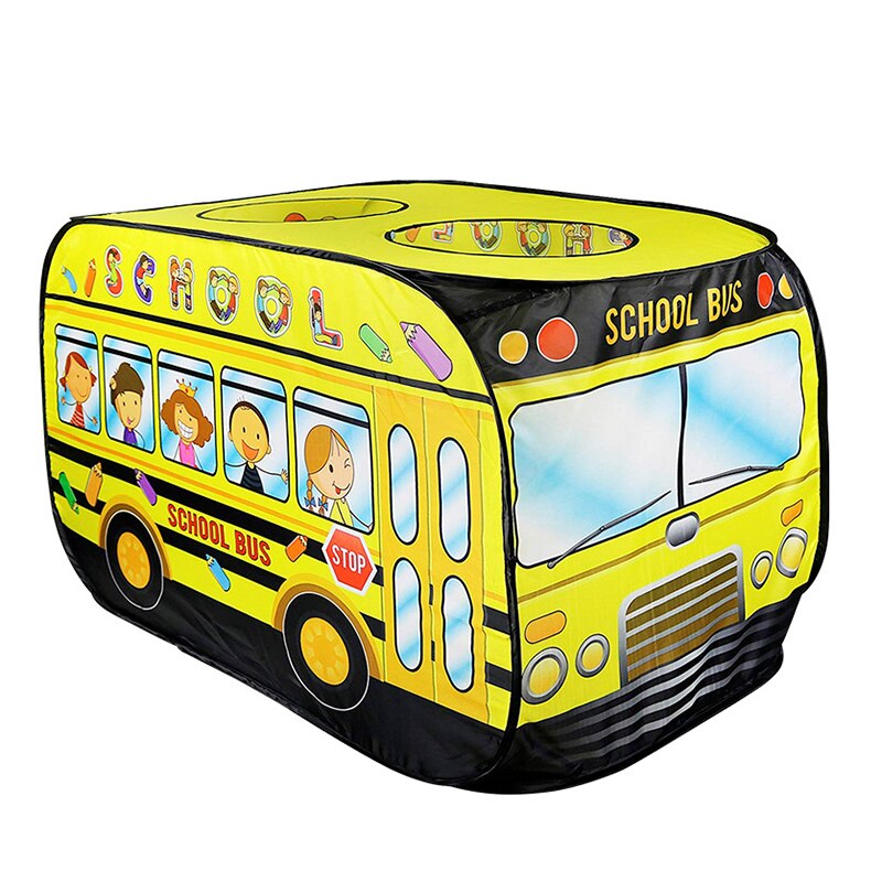 Zabawkowy domek robić zabawy namiot wóz strażacki autobus policyjny składany Muzyka pop w górę zabawka teatr zabawka dla dzieci namiot lody Model przeciwpożarowy dom: D