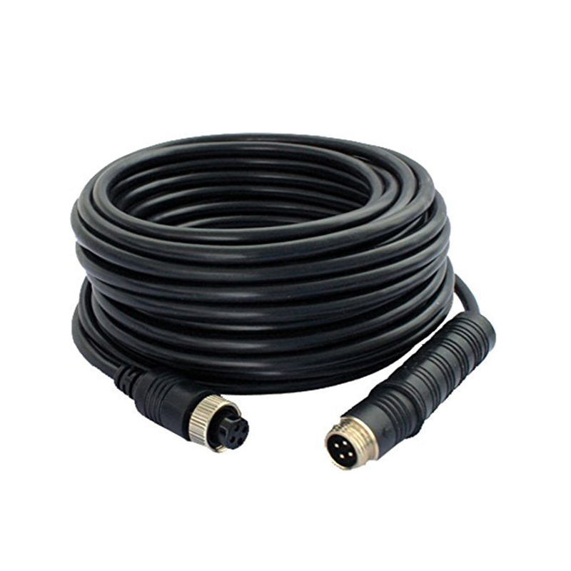 Podofo Car Rear View Camera Backup Camera for Bus RV Truck Trailer Heavy Duty + 5M/10M/15M/20M Aviation Connector Plug Cable