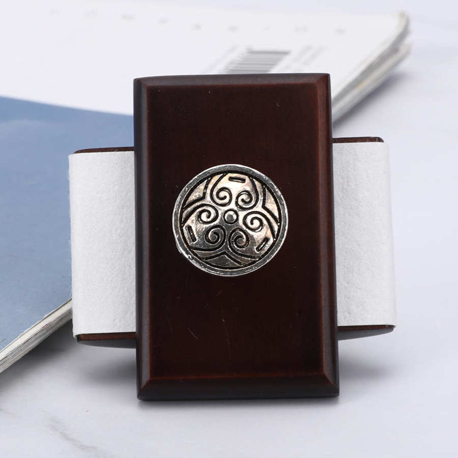 Ink Absorption Calligraphy Wooden Stamp Ink Quick-Drying Tool