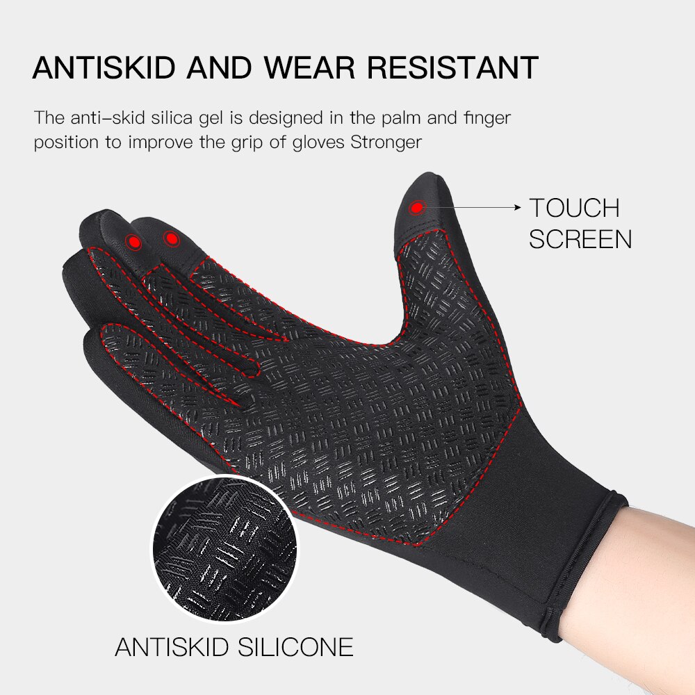 Wandelen Handschoenen Leger Guantes Tacticos Luva Windstopper Stof Warmer Touch Screen Handschoenen Voor Sport Winter Mannen Vrouwen Wandelen Handschoen