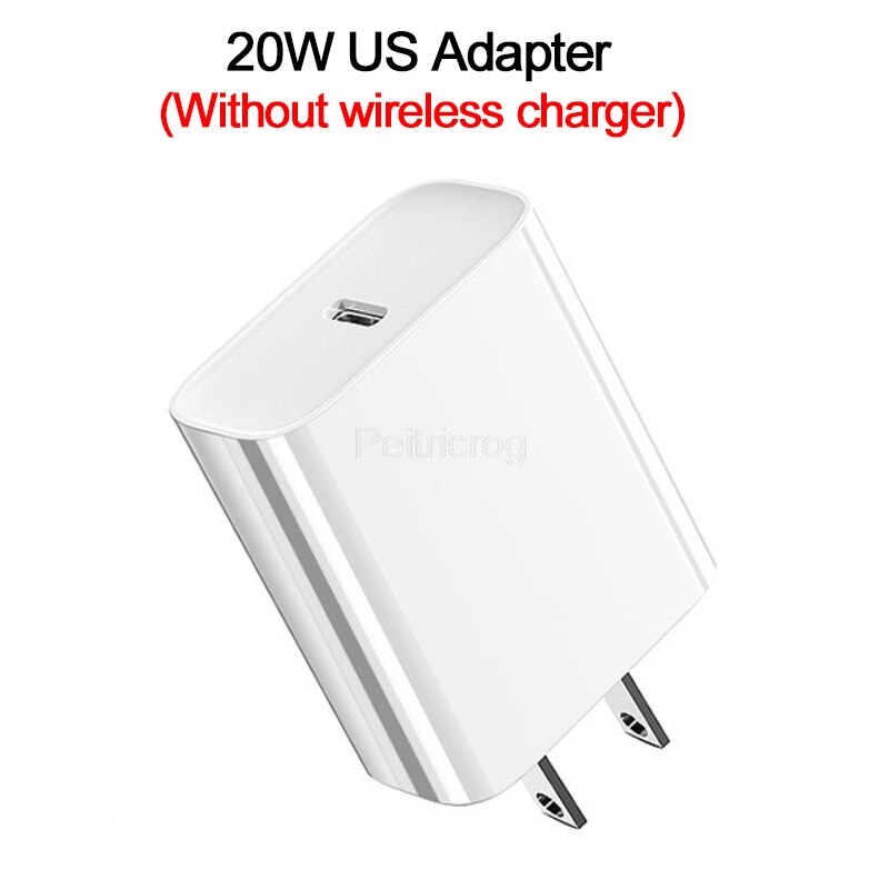 Magnetyczna bezprzewodowa ładowarka 15W dla iPhone 12 zawodowiec Max mini Magsafe szybka ładowarka szybka 20W ue usa wielka brytania wtyczka PD bezprzewodowa ładowarka: US wtyczka