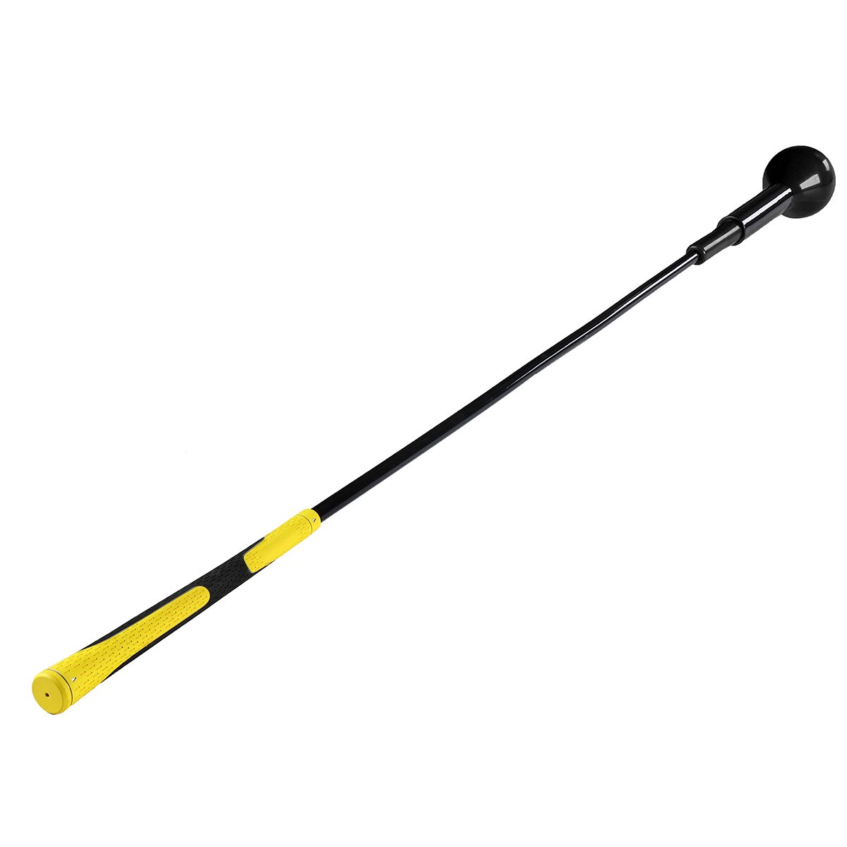 120cm Golf Practice Swing Aids Tool Beginners Auxiliary Training Equipment Swing Exercise Stick Indoor Outdoor Golf Equipment: Black
