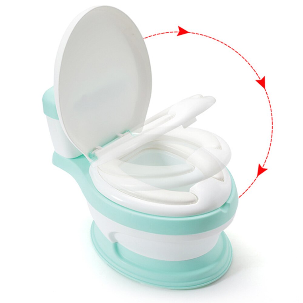 Draagbare babypot baby toilet autopotje kinderpot training meisjes jongen simulatie toilet kinderstoel toiletbril kinderpot m