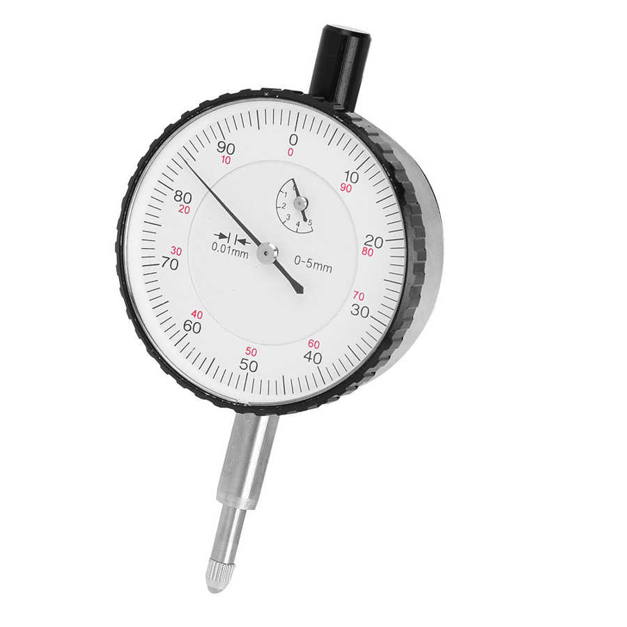 0-5mm Dial Gauge Indicators Shockproof 6Jewels MetricDial Indicator 0 01mm