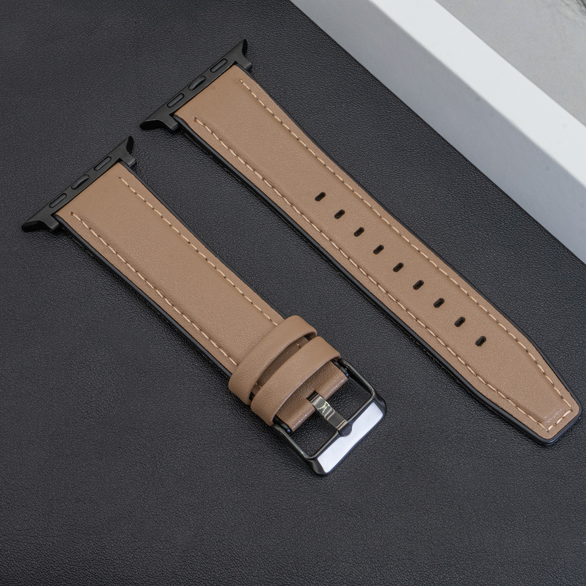 Lederen band voor Apple Watch Band Ultra 2 49 mm 10 9 8 7 46 45 41 mm voor IWatch-serie 6SE 5 4 44 mm 40 mm Correa