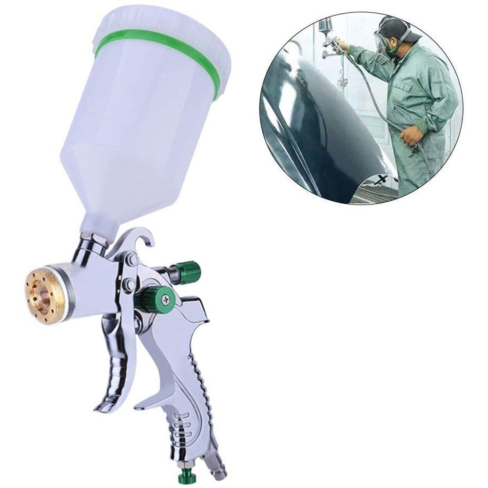 HaTur mortelpistool cementpistool handmatige mortelpomp met 5 sproeiers applicator gereedschap voor cement, roestvrij staal