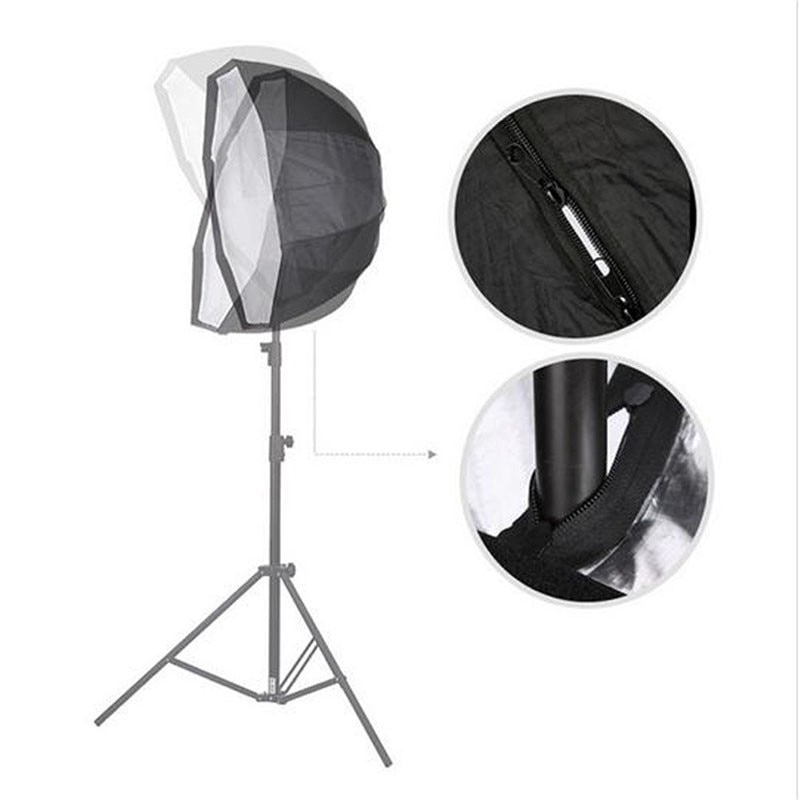 Godox 80 cm 31.5in Draagbare Octagon Softbox Paraplu Brolly Reflector voor Speedlight Flash Reflector voor Flash Speedlight