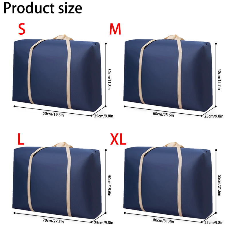 Extra Large Waterproof Moving Luggage Bags Laundry Shopping Bag foldable luggage travel bag Large Capacity Quilt Organizer
