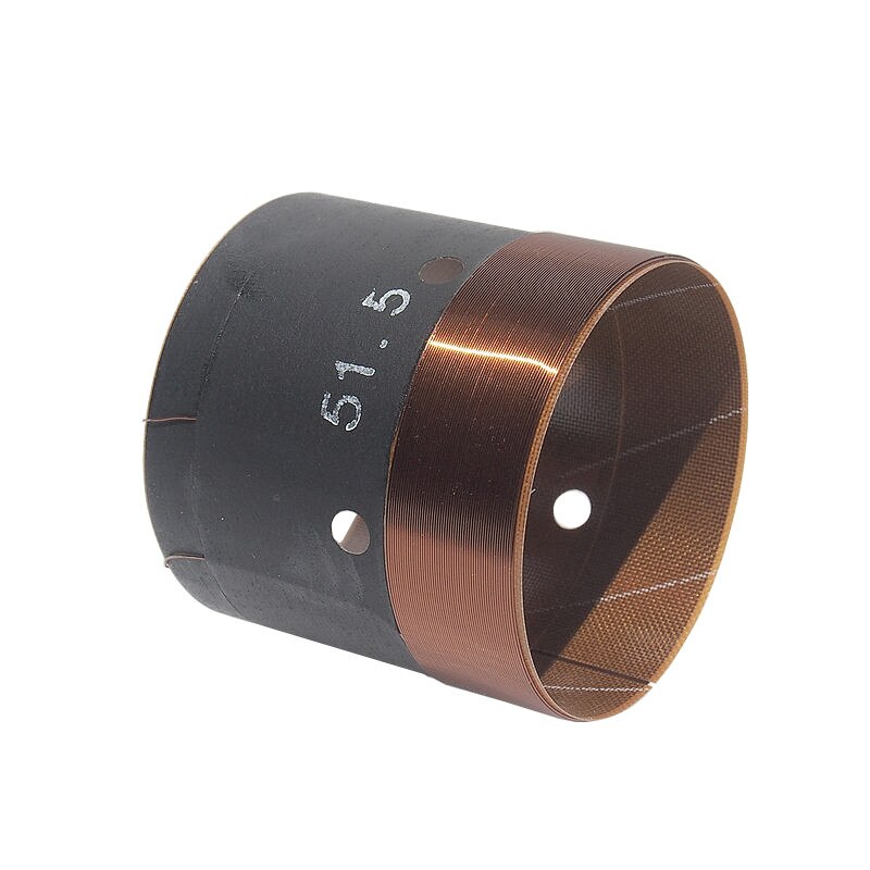 Bobina de voz para alto-falante, 51,5mm, 150w, peças de reparo de graves com fio de cobre, fibra de vidro, antigo para home theater, carro, woofer hifi, 1 peça