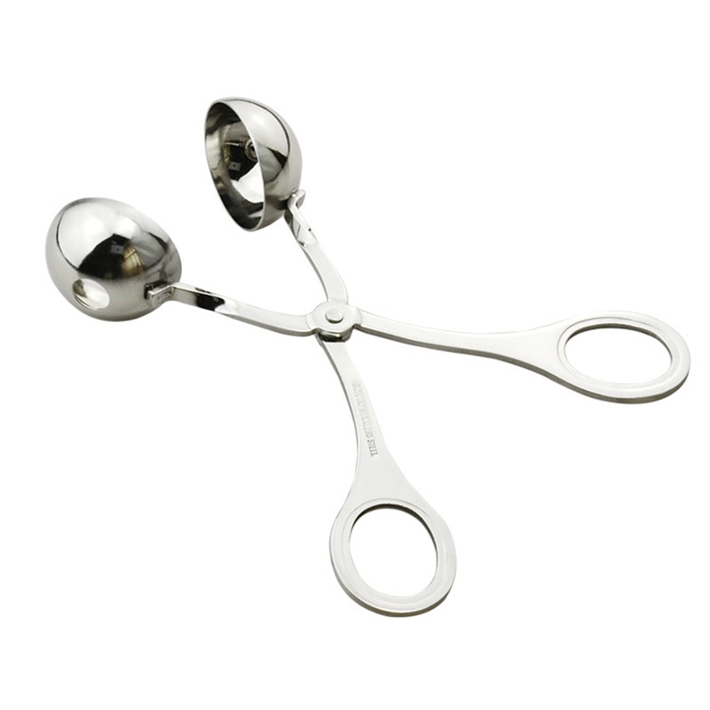 Convenient Meatball Maker Stainless Steel Stuffed Meatball Clip DIY Fish Meat Rice Ball Maker -15