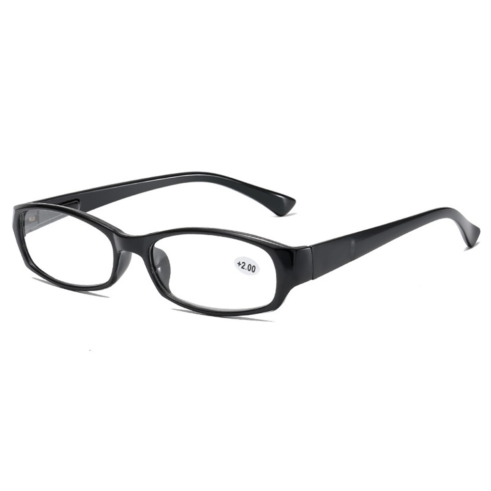 Gafas de lectura clásicas para hombre y mujer, lentes de lectura con montura negra para presbicia, de primavera, + 1,0 + 1,5 + 2,0 + 2,5 A + 4,0 Unisex