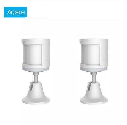 Aqara Motion Sensor Smart Human Wireless ZigBee wifi Gateway hub for smart homekit home Body Motion Sensor: 2pcs