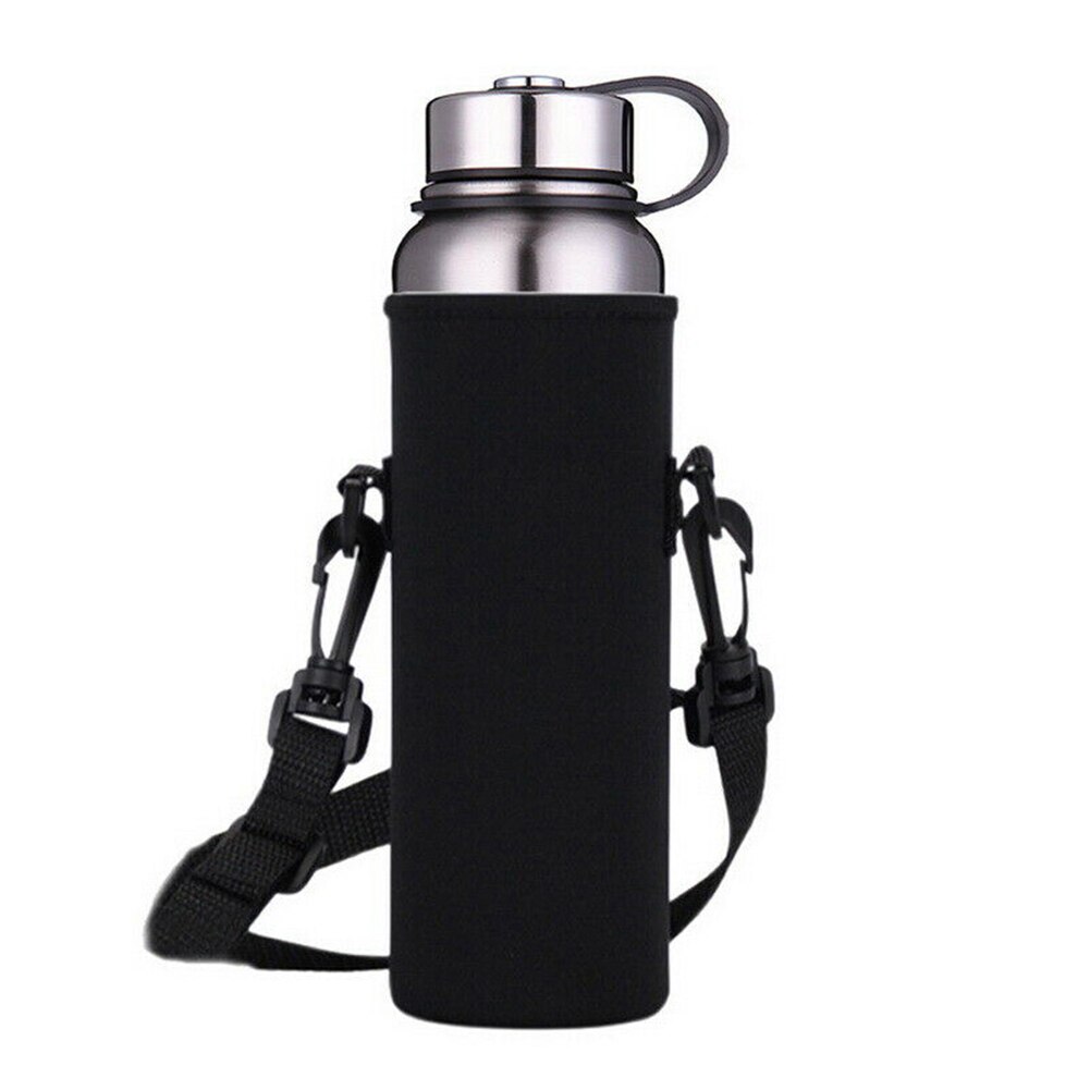 Outdoor Draagbare Sport Water Bottle Carrier Geïsoleerde Beker Cover Bag Holder