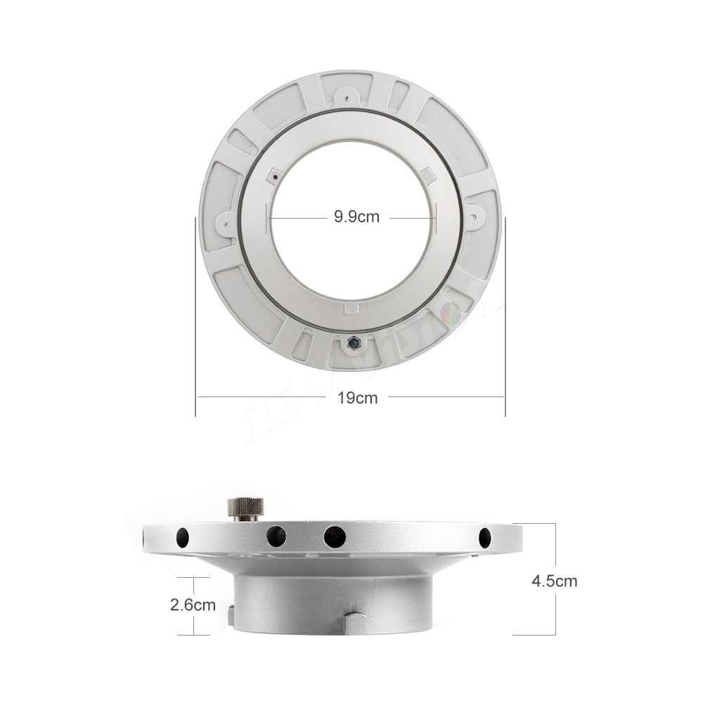 Godox Bowens Monte Softbox Velocità Anello Adattatore Speedring Mount 99mm per Flash Studio Fotografia Illuminazione Srobe Soft Box