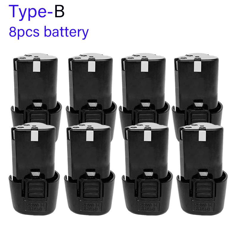 100% 12V 9800mAh Universele Oplaadbare Batterij voor Power Tools Elektrische Schroevendraaier Elektrische Boor Li-Ion Batterij: Sky Blue