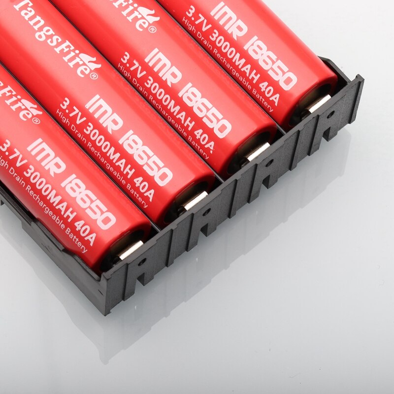 4Slots 18650 Batterij Plastic Batterij Houder/Case Opbergdoos Voor 4*3.7V 18650 Lithium Batterij Met 8 Pin