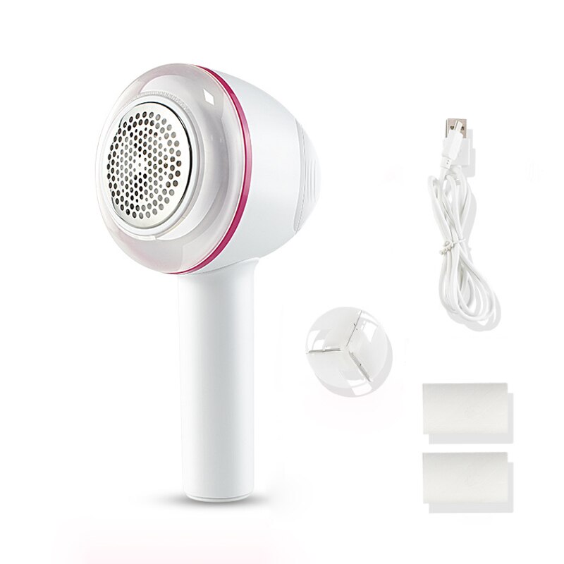 USB hair ball trimmer rechargeable ball remover 2-in-1 multifunctional shaving sticky hair device